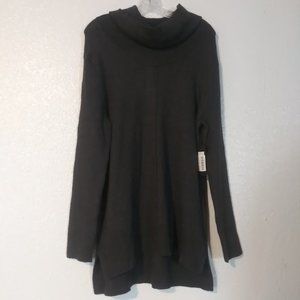 Vision 155 women's size M dark gray long sleeve sweater